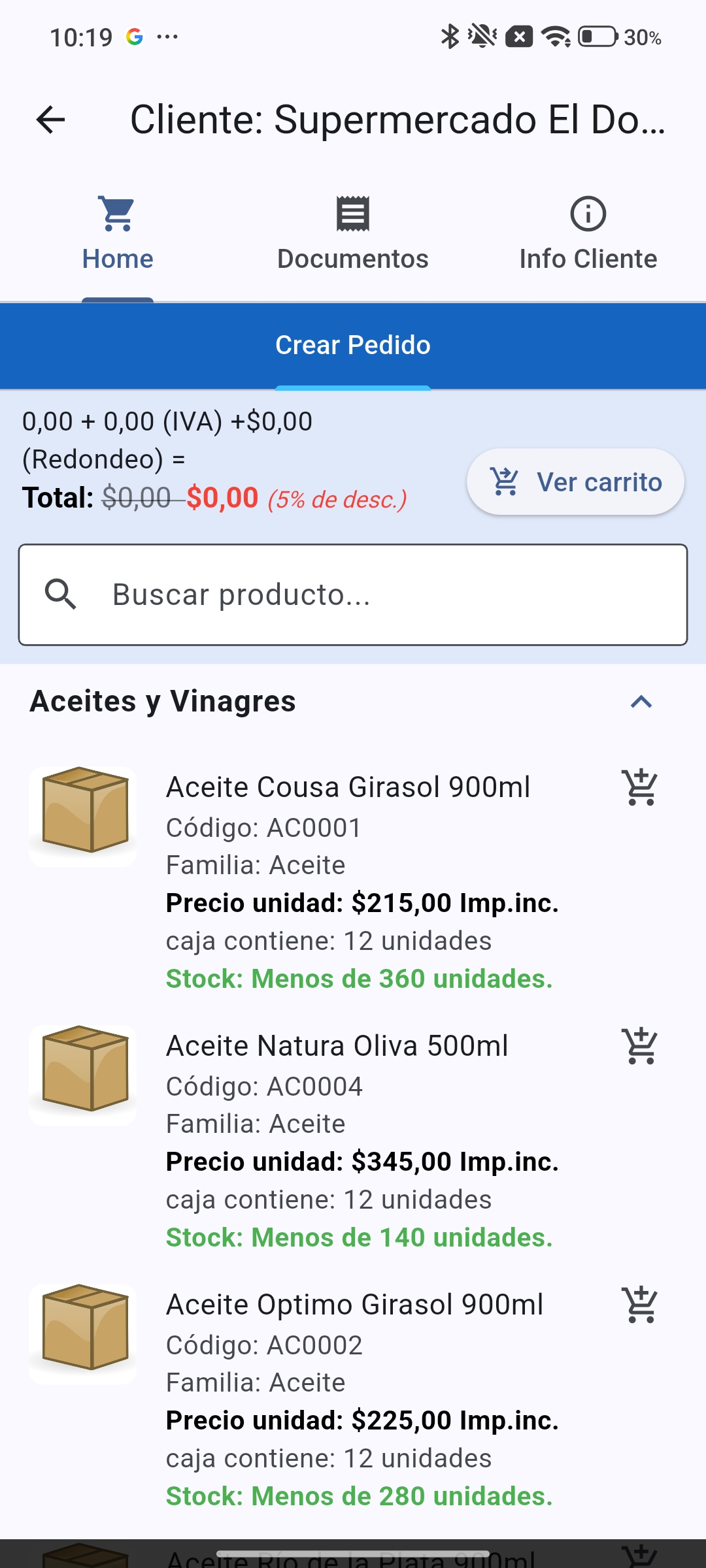 Catálogo de Productos